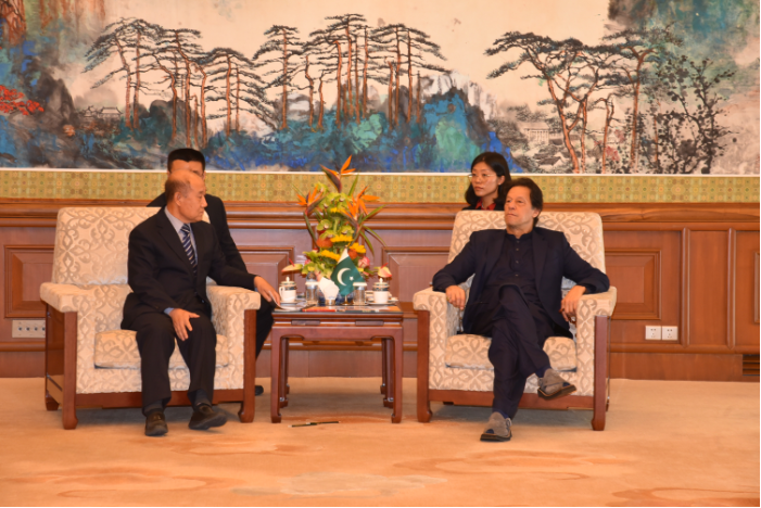 巴基斯坦總理會(huì)見(jiàn)浪馬公司董事長(zhǎng)一行